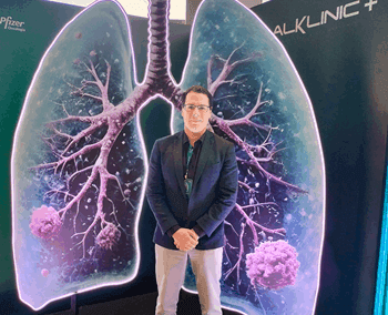 Dr Rodrigo Riera en congreso latinoamericano sobre cancer de pulmon ALK positivo en Rio de Janeiro